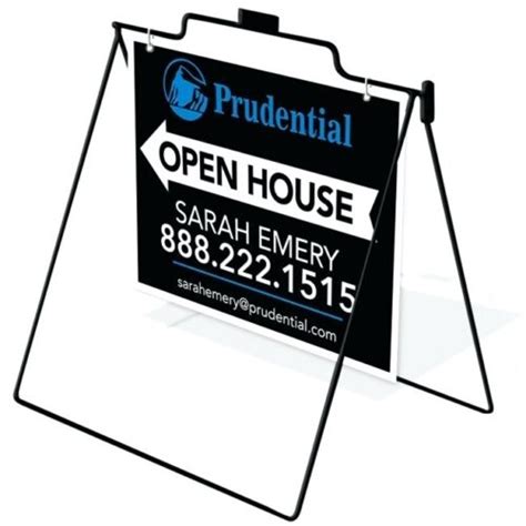 name for metal open house stands|4 less metal stand.